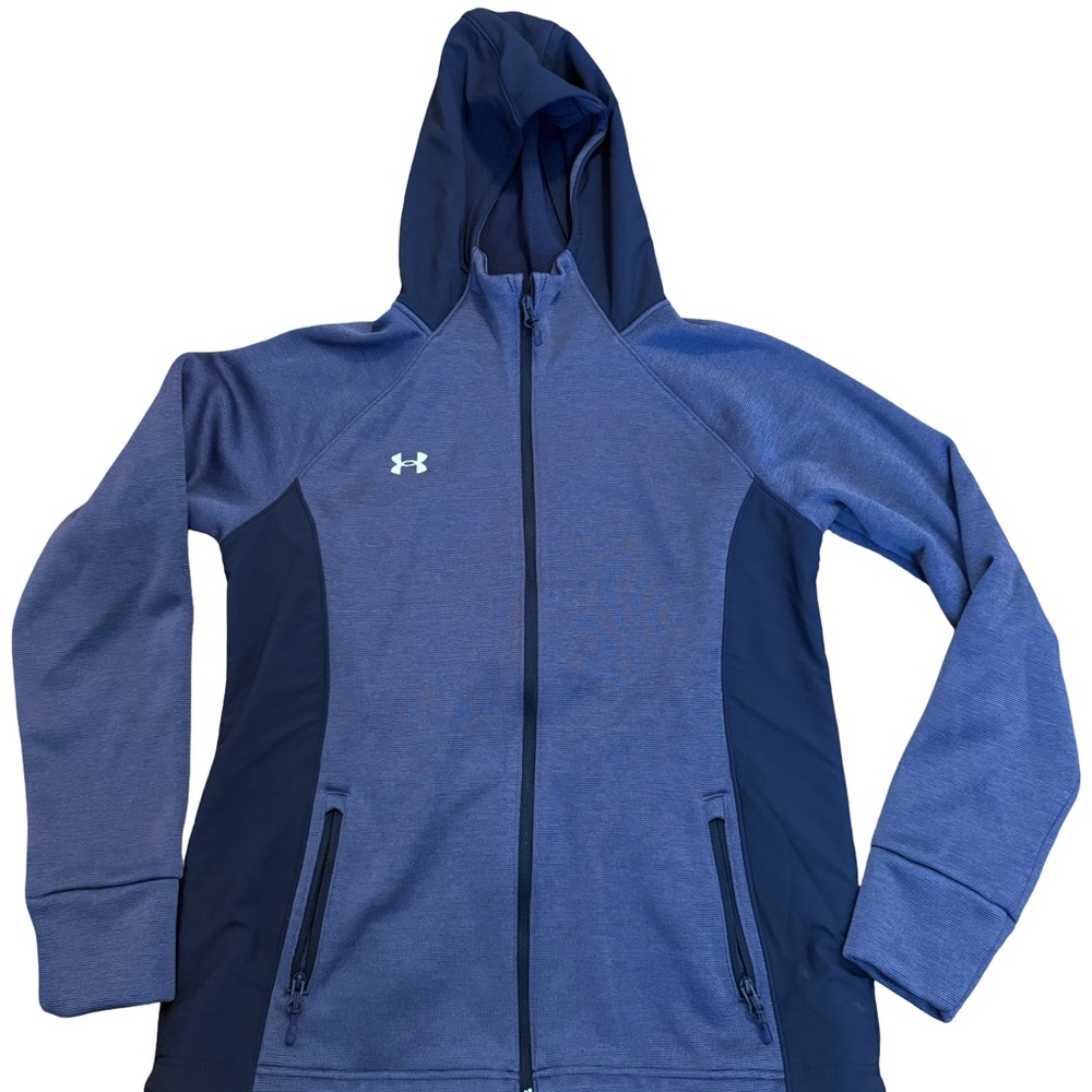 Under Armour Ladies Blue Full-Zip Hoodie